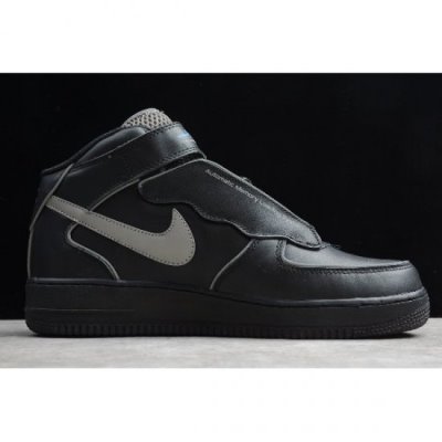 Nike Erkek Air Force 1 Mid '07 Siyah Kaykay Ayakkabı Türkiye - 6IQ79W3W